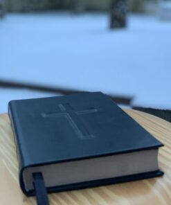 Biblia Uwspółcześniona Gdańska (UBG) ∙ Skórzana okładka handmade (by Leapner Brothers) 16x23cm