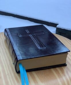 Библия ∙ Синодальный перевод ∙ Обложка кожа handmade (by Leapner Brothers) 14x20cm