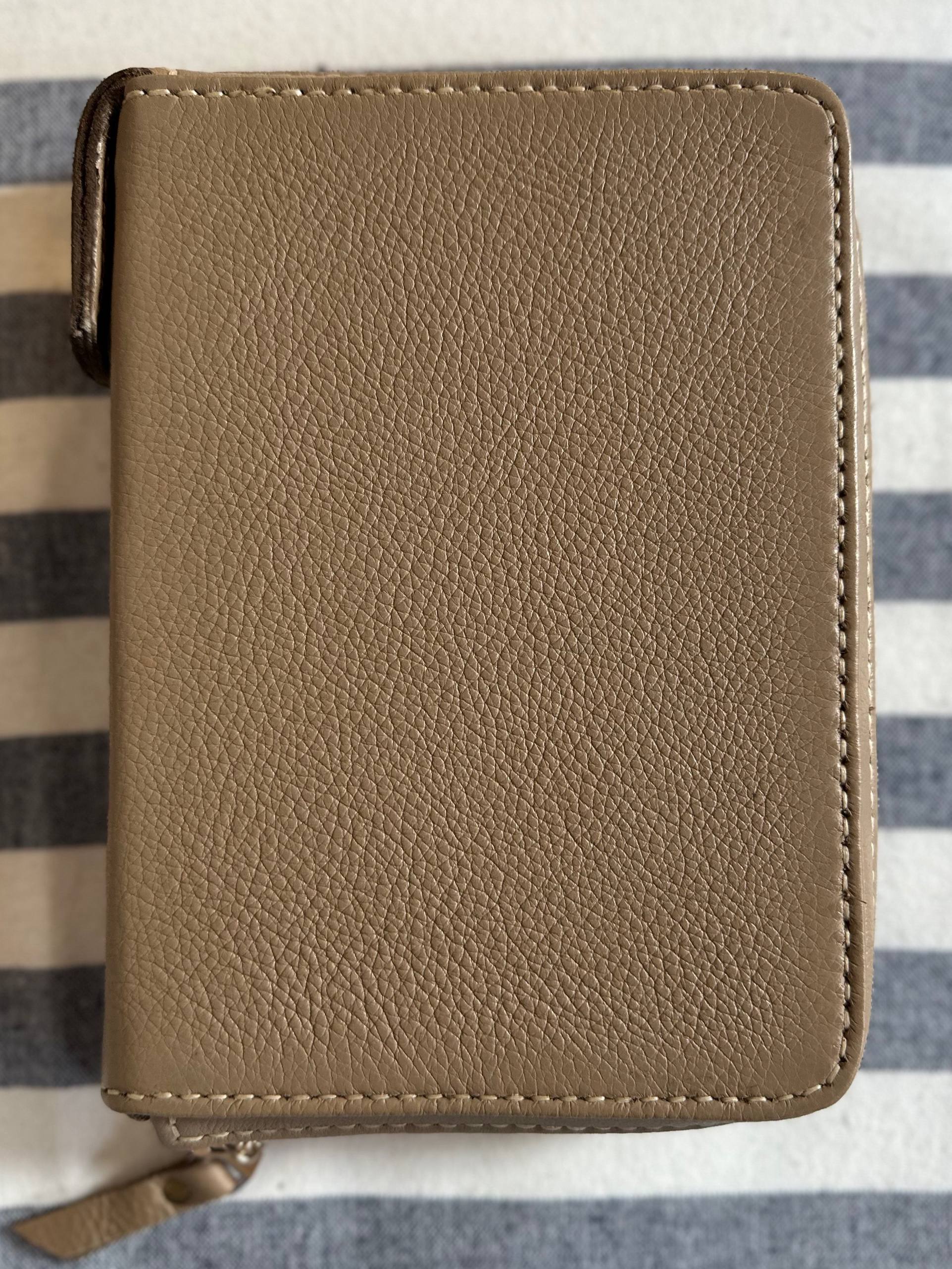 Библия ∙ Синодальный перевод ∙ Обложка кожа handmade (by Leapner Brothers) 14x20cm