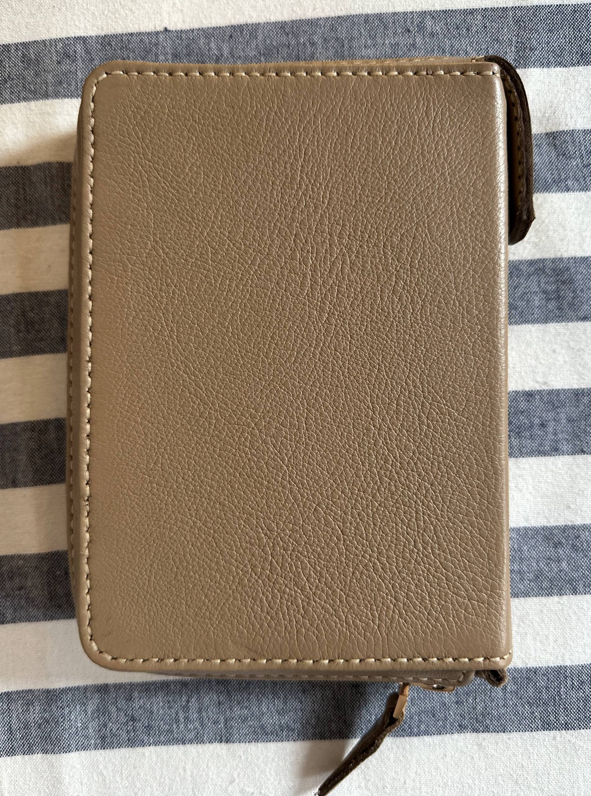 Библия ∙ Синодальный перевод ∙ Обложка кожа handmade (by Leapner Brothers) 14x20cm - obrazek 6