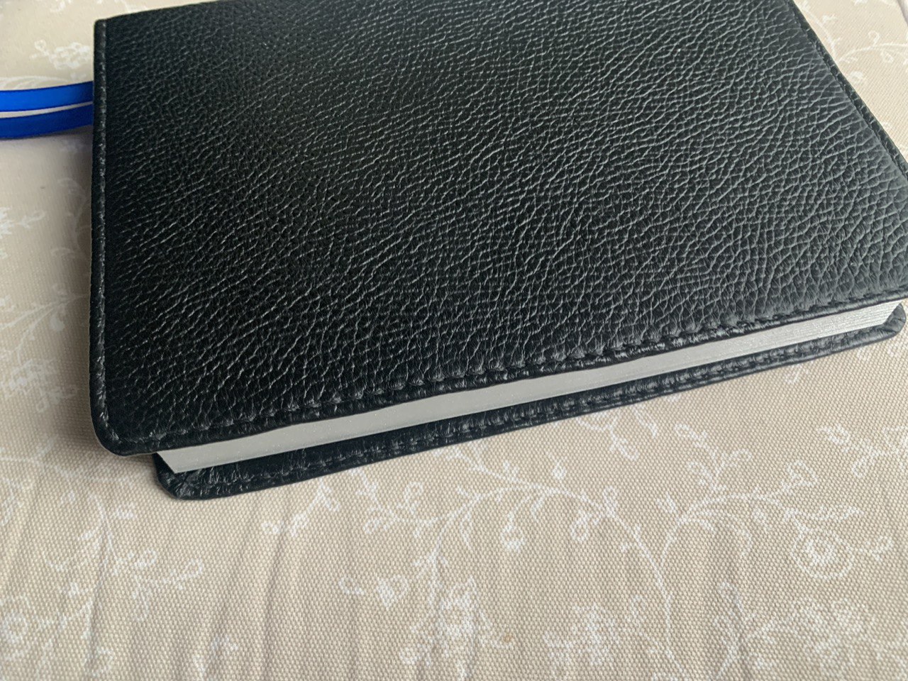 Biblia Uwspółcześniona Gdańska (UBG) ∙ skórzana okładka handmade (by Leapner Brothers) 16x23cm - obrazek 7