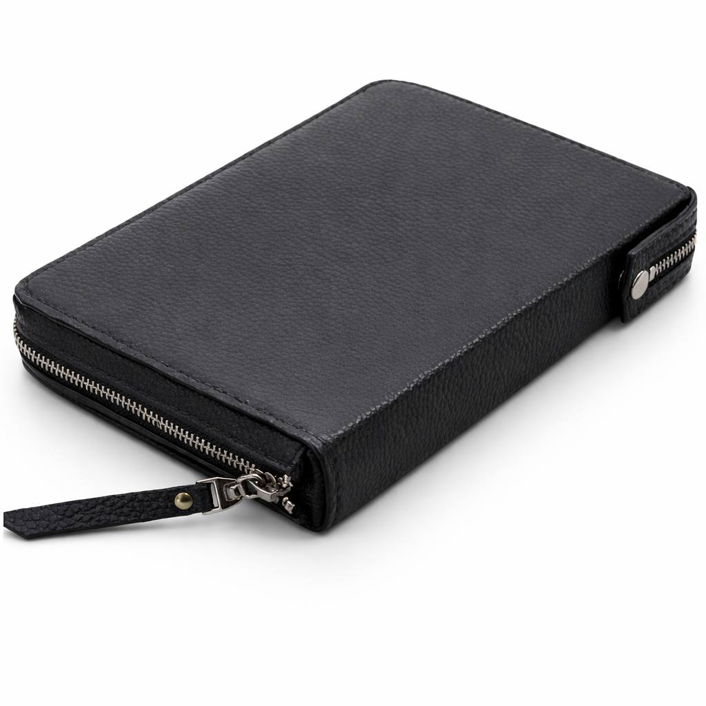 Biblia Uwspółcześniona Gdańska (UBG) ∙ Skórzana okładka handmade (by Leapner Brothers) 16x23cm